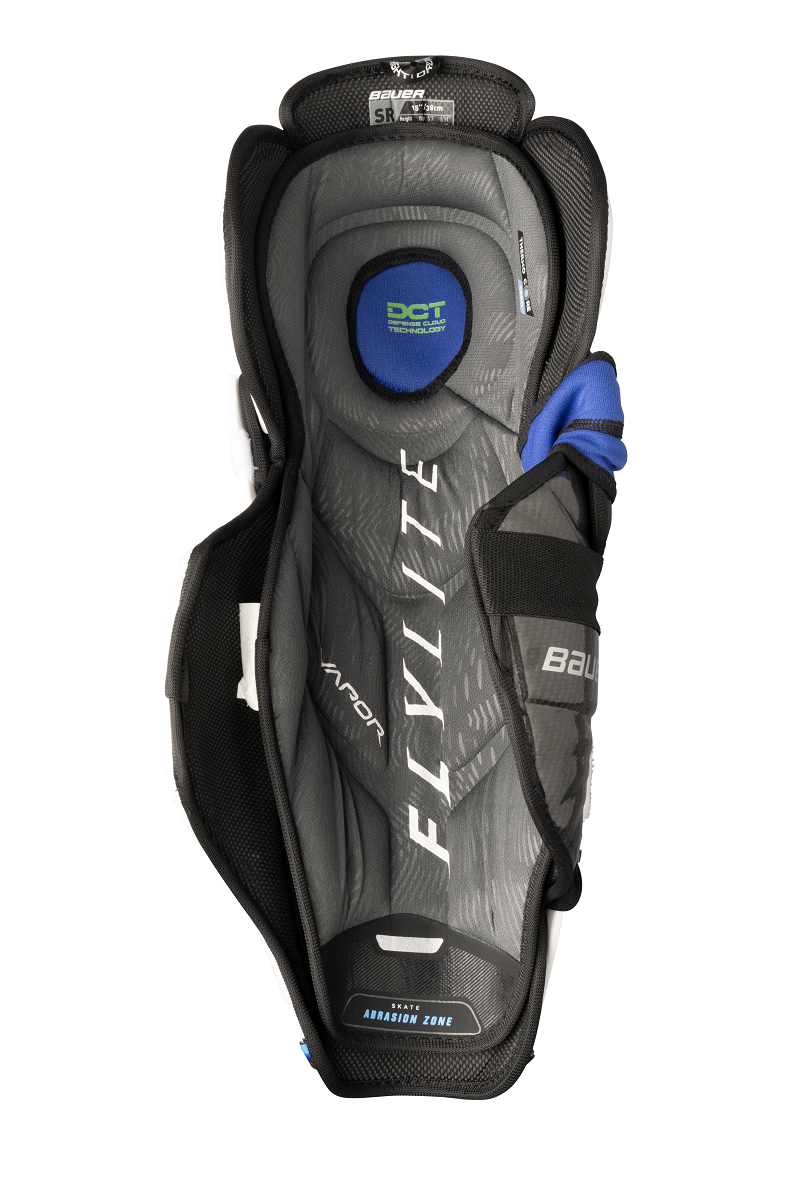 BAUER S25 VAPOR FLYLITE SENIOR PLAYER SHIN GUARD