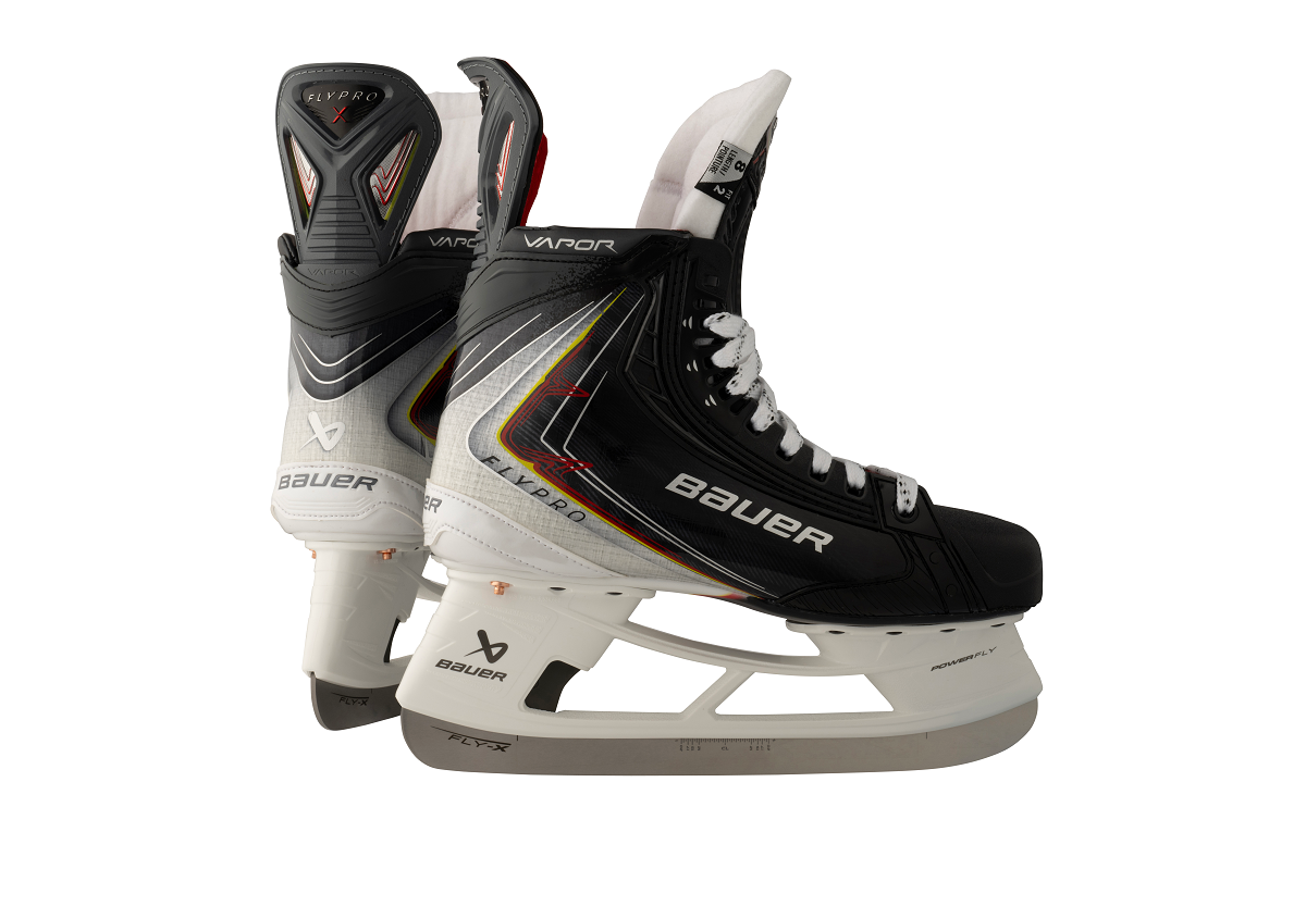 BAUER S25 VAPOR FLYPRO INTERMEDIATE PLAYER SKATE W/FLY X STEEL