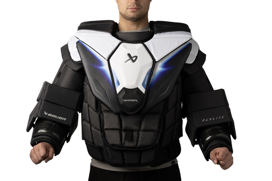 BAUER BTH25 VAPOR FLYLITE SENIOR GOALIE CHEST & ARM