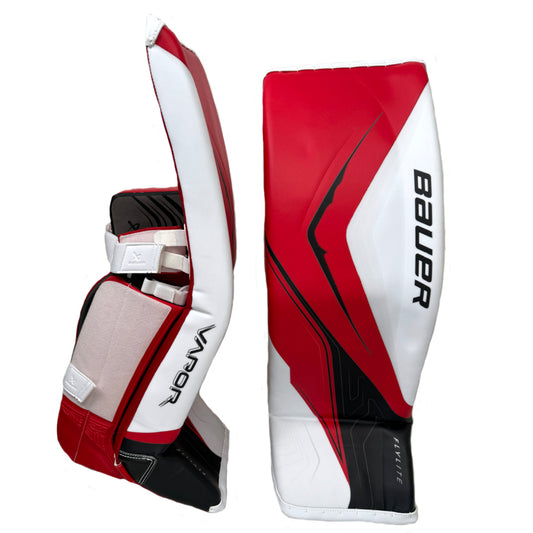 BAUER S25 VAPOR FLYLITE JH SPEC PRO CUSTOM SENIOR GOALIE PAD