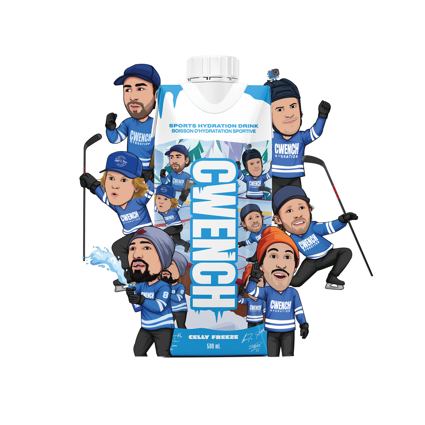 CWENCH Sports Drink - Celly Freeze