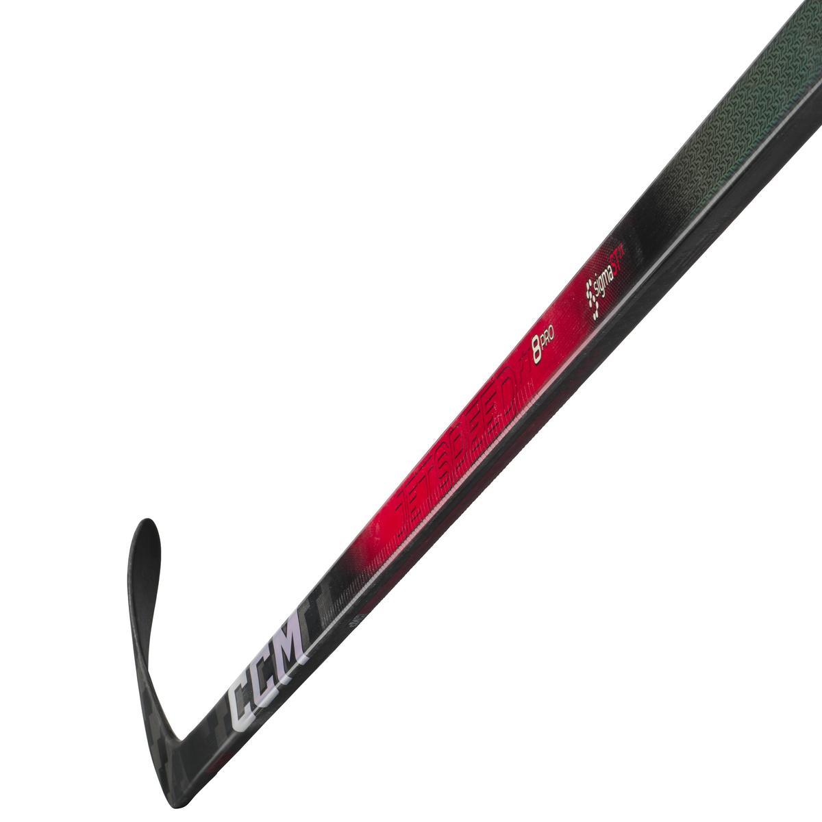 CCM JETSPEED FT8 PRO JUNIOR PLAYER STICK - RED