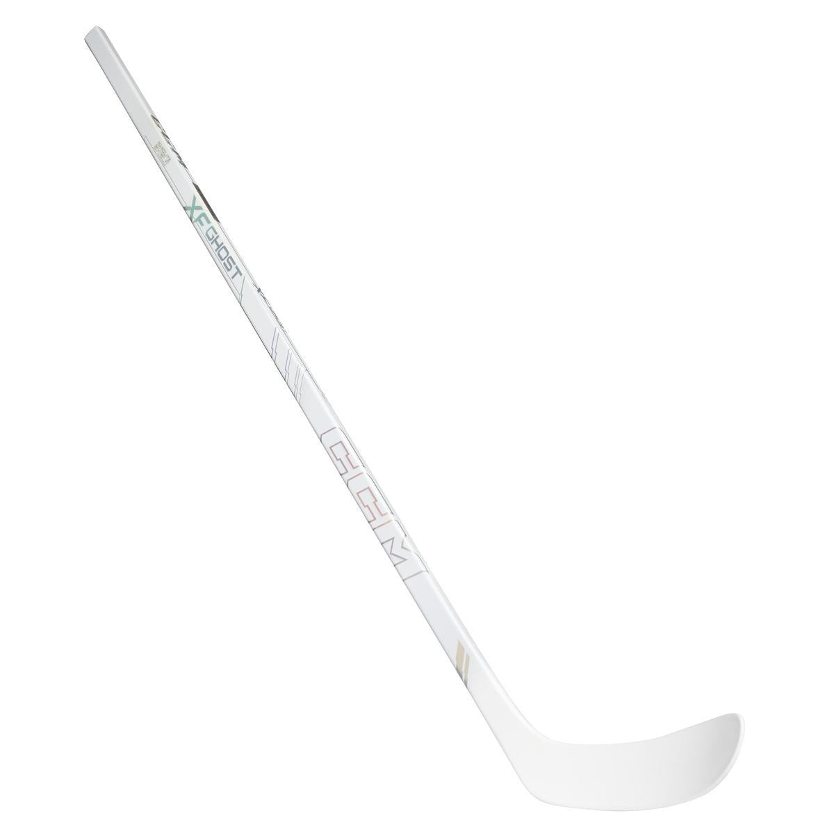 CCM S25 TACKS XF GHOST INTERMEDIATE PLAYER STICK - WHITE
