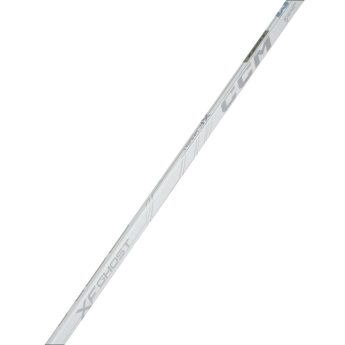 CCM S25 TACKS XF GHOST YOUTH PLAYER STICK - WHITE