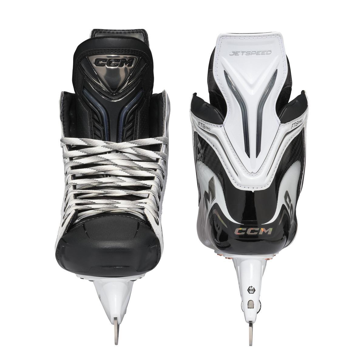 CCM S25 JETSPEED FT8 PRO INTERMEDIATE PLAYER SKATE - WHITE